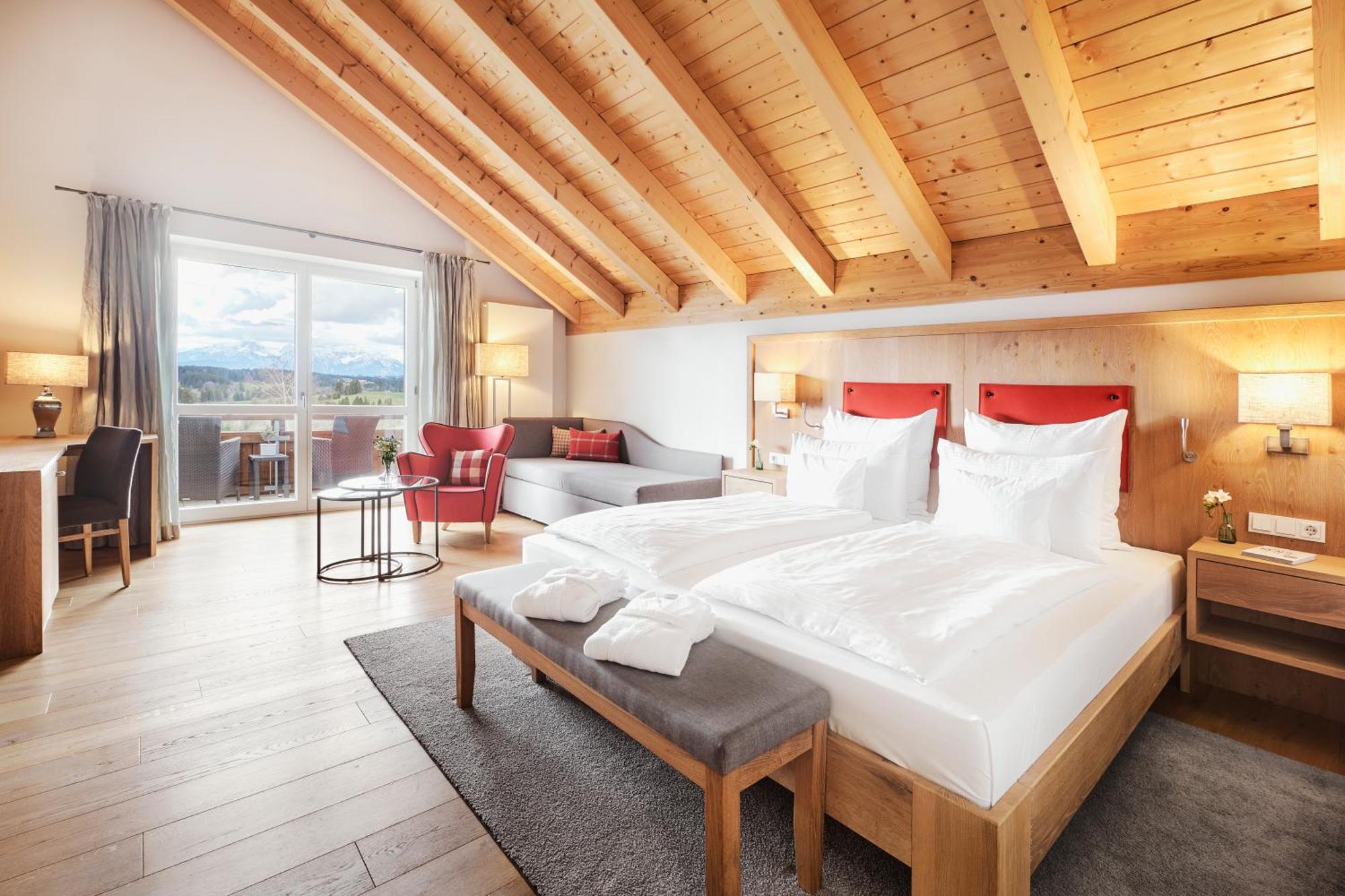Hotel Auf Der Gsteig Gmbh Lechbruck Quarto foto